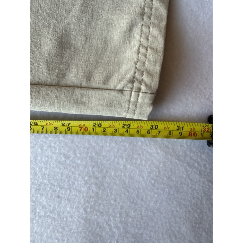 Oakley Mens Golf Pants 33x32 Khaki Stretch Performance Straight Leg Chino - Picture 7 of 8